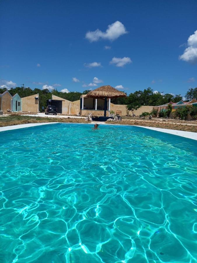 Отель Nikte Estancia Y Jardin Пуэрто-Морелос Экстерьер фото